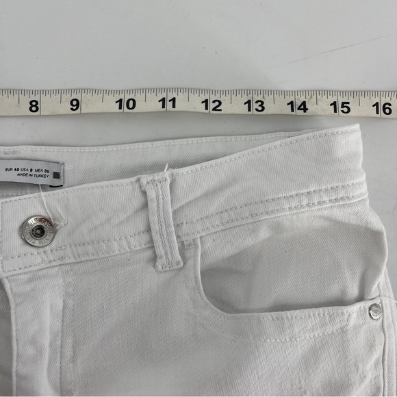 ZARA White Skinny Jeans - Picture 9 of 11